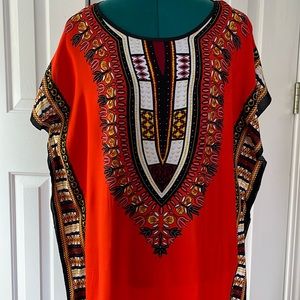 Orange kaftan